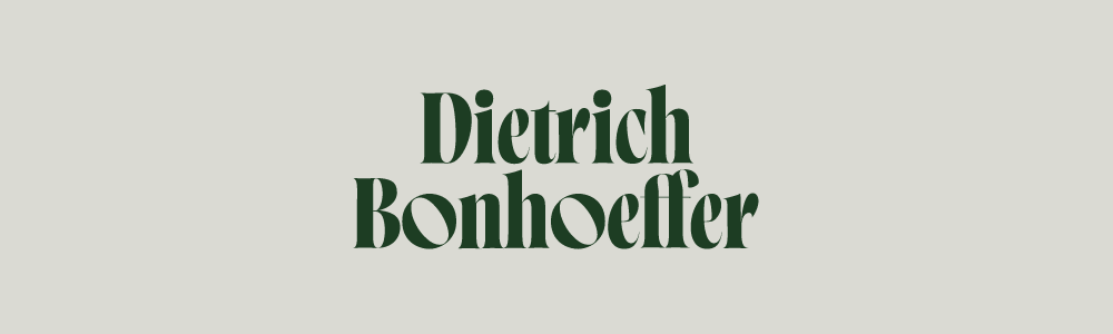 Dietrich Bonhoeffer Article Banner