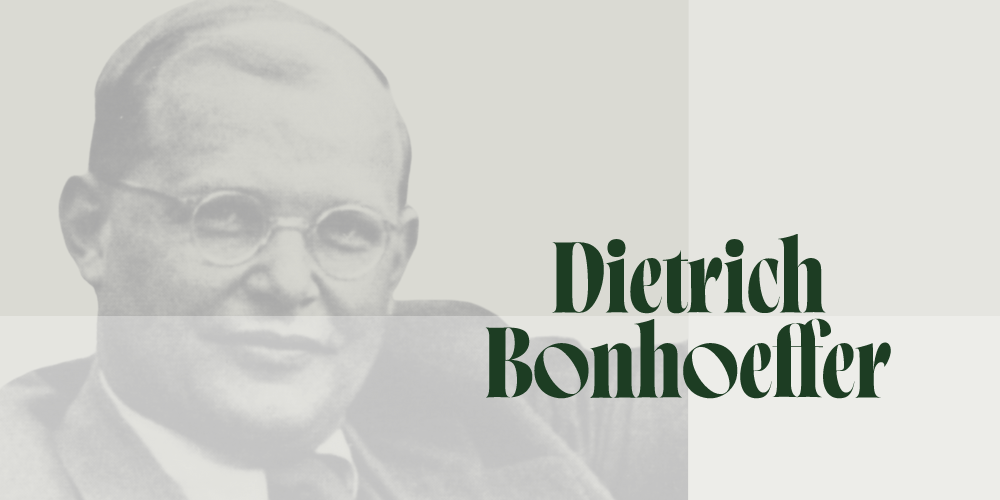 A conversation about the life and legacy of Dietrich Bonhoeffer.