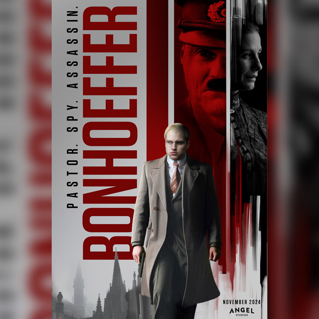 Movie Poster for Bonhoeffer. Pastor. Spy. Assassin.